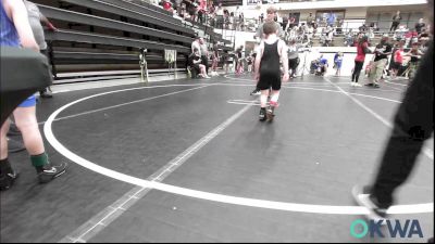 55 lbs Consi Of 4 - Jasper Earls, Tecumseh Youth Wrestling vs Zephyr Mechling, Choctaw Ironman