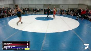 164 lbs Quarters & 1st Wb (16 Team) - Amy Sorto, Texas Blue vs Trinity Bouchal, Arizona Black