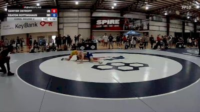 57 kg Cons. Round 3 - Sawyer Ostroff, Long Island RTC - LIRTC vs Keaton Rottinghaus, Beaver Wrestling Club