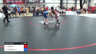 65 kg Consi Of 32 #2 - Elijah Knight, Regional Training Center South vs Cj Composto, Pennsylvania RTC