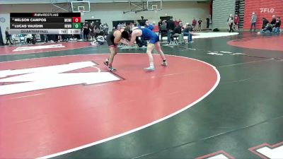138 lbs Quarterfinal - Nelson Campos, McMinnville vs Lucas Vaughn, Newberg