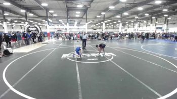 73 lbs Rr Rnd 4 - Ana Gisele Kelly, Tucson Cyclones vs Logan Larsen, Silver Creek WC