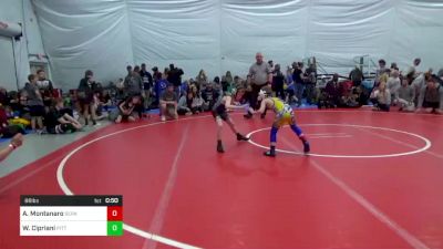 66 lbs Round Of 16 - Aiden Montanaro, Berkeley Springs vs Weston Cipriani, Pittsburgh