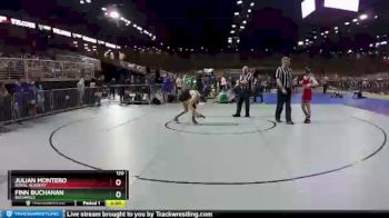 120 lbs Champ. Round 2 - Finn Buchanan, Buchholz vs Julian Montero, Doral Academy