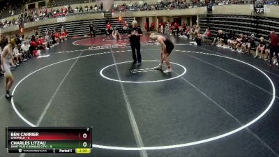 172 lbs Round 2 (4 Team) - Charles Litzau, Saint Pius X (Kansas City) vs Ben Carrier, Chatfield