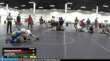 106 lbs Round 5 (8 Team) - Amari Vann, Orchard South vs Mason Mangialino, Junior Terps