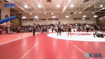 61 lbs Rr Rnd 1 - Cole Schiltz, Verdigris Youth Wrestling vs Kendall Dean, Morris Wrestling Association