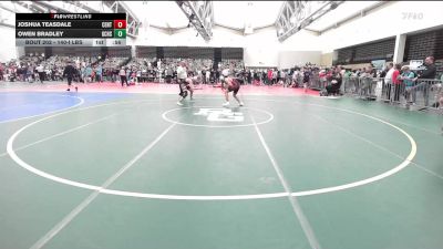 140-I lbs Consi Of 32 #2 - Joshua Teasdale, Centurion vs Owen Bradley, Garden City