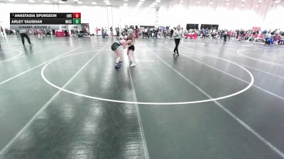150-165 lbs Champ. Round 3 - Anastasia Spurgeon, Lancaster Wrestling Club vs Arley Vaughan, Wisconsin