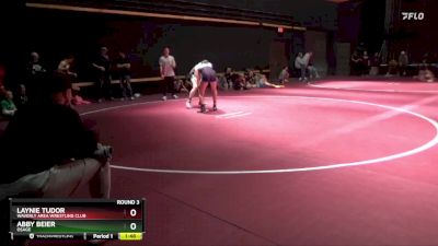 S-4 lbs Round 3 - Abby Beier, Osage vs Laynie Tudor, Waverly Area Wrestling Club