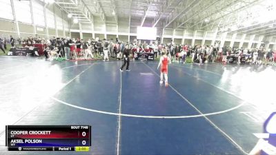 67 lbs 3rd Place Match - Cooper Crockett, UT vs Aksel Polson, WY