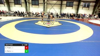 149 lbs Semifinal - Colby Frost, Southern Maine vs Chris Perry, Trinity