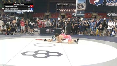 157 lbs Cons. Sub-rd Of 64 - Jacob Bayless, Ohio vs Aibar Aitkaliuly, Rhode Island
