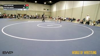90 lbs Quarterfinal - Liam Kappler, Cajun Cowboys 14U vs Peyton Smith, Mat Warriors 14U