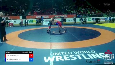 65kg Semifinal - Peiman Biabani, BMWC vs Nicolae Gandrabura, Brock WC
