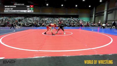 135 lbs Round Of 128 - Micah Woods, VVWC vs Ayden Yip, Sierra Sabers