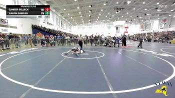 93 lbs Semifinal - Zander Selleck, Victor Wrestling Club vs Calvin Sheeler, Shaker Youth Wrestling