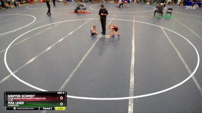 Quarterfinal - Sawyer Schmidt, Coon Rapids Mat Bandits Wrestling Club vs Max Uner, Minnesota