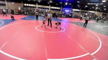 58 lbs Round Of 16 - Joao Massa, Gold Rush Wr Ac vs Weston Ekle, Mid Valley Wolves