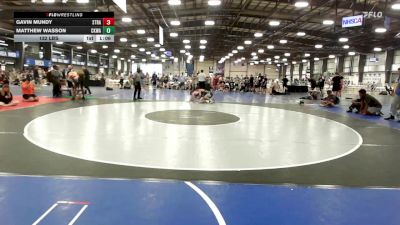 132 lbs Round Of 64 - Gavin Mundy, Stratton Trained WC vs Matthew Wasson, CKWA