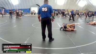 140 lbs Finals (2 Team) - Lucas Remendowski, Killer Elite vs Gabriel Paraniuk, OMP