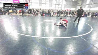 U20 Women - 53 lbs Champ. Round 1 - Marjorie McDaniel, WA vs Daniella Apodaca, CO