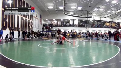 131 B Champ. Round 1 - Reagan Riddick, Presbyterian College vs London Woods, North Central University