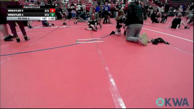 49 lbs Quarterfinal - William Arnce, Buck Pride Wrestling vs Leilani Ingram, Team Of Hard Knox