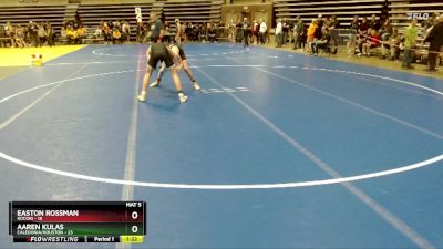 140 lbs Quarterfinal - Easton Rossman, Rocori vs Aaren Kulas, Caledonia/Houston