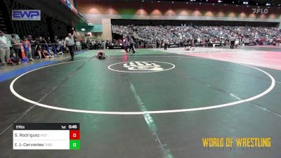 81 lbs Quarterfinal - Sophia Rodriguez, Victory Wrestling Club,wa vs Ella Lerma-Cervantes, THRESHOLD WRESTLING CLUB