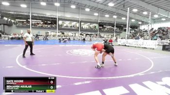 6-138 lbs Quarterfinal - Benjamin Aguilar, Brooke Point vs Nate Moore, Grassfield