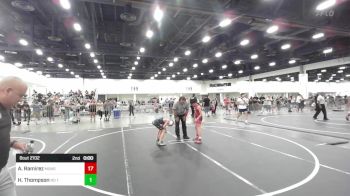 86 lbs 2nd Place - Michael Dillon, The Club vs Ari Sobaje, The Empire