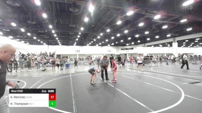 86 lbs 2nd Place - Michael Dillon, The Club vs Ari Sobaje, The Empire