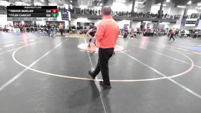 175 lbs Round Of 16 - Trevor Mueller, Clarence vs Tyler Caricati, Yorktown
