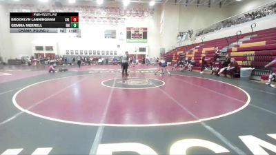 110 lbs Champ. Round 2 - Brooklyn Lanningham, Columbia vs Gemma Merrell, Rocky Mountain