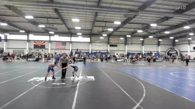 70 lbs 5th Place - Bernard Bruce Alfaro, Rkda vs Everett Jones, Pueblo West Storm