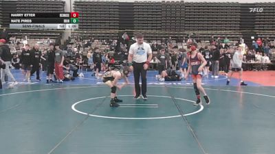 85 lbs Semifinal - Harry Etter, RedNose Wrestling School - MSC vs Nate Pires, Iron Wolves