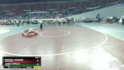 6A-157 lbs Cons. Semi - Jaxon Camillo, Sprague vs Mitchell Johnson, Oregon City