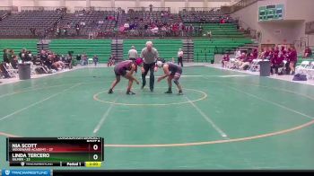 140 lbs 2nd Wrestleback (8 Team) - Nia Scott, Woodward Academy vs Linda Tercero, Gilmer