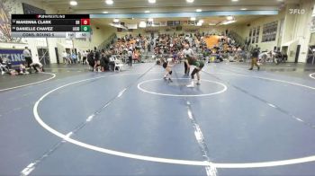 105 lbs Cons. Round 5 - Makenna Clark, Diamond Ranch vs Danielle Chavez, Lakeside
