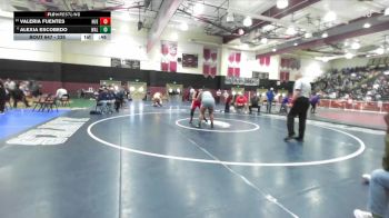 235 lbs Cons. Round 4 - Valeria Fuentes, Hueneme vs Alexia Escobedo, Walnut