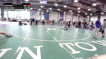 52 lbs Rr Rnd 3 - Luke Rehak, Quest School Of Wrestling ES vs Corbyn Zitek, Untouchables