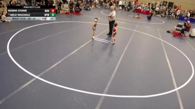 6U - A Quarters - Jordan Cardinal, Kasson-Mantorville Wrestling Club vs Olive Yang-Elson, Summit Wrestling Academy