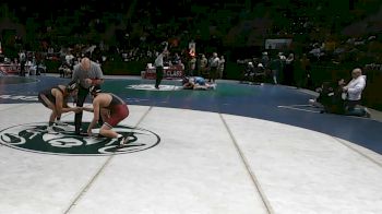 4A 150 lbs Champ. Round 1 - Terence Dick, Shiprock vs Kaleb Shondee, Kirtland Central