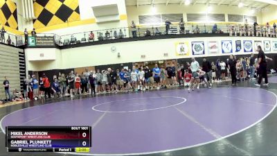 92 lbs Champ. Round 1 - Mikel Anderson, Southport Wrestling Club vs Gabriel Plunkett, Noblesville Wrestling Club