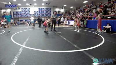 80 lbs Rr Rnd 1 - Westin Wadsworth, Morris Wrestling Association vs Gatlin Earp, Chandler Takedown Club