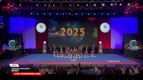 Viqueens Cheerleaders - Spirit [2025 L7 International Open Semis] 2025 The Cheerleading Worlds