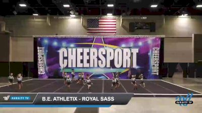 B.E. Athletix - Royal X [Level 2 L2 Junior - D2 - Medium] Varsity All Star  Virtual Competition Series