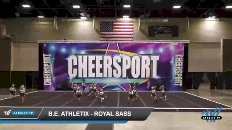 B.E. Athletix - Royal Sass [2022 L1 Mini - Novice - Restrictions Day 1] 2022 CHEERSPORT Hot Springs Classic