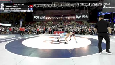 126 lbs Champ. Rd Of 128 - Maddox Fields, TX vs Wyatt Franckowiak, IL